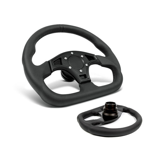 RZR D Shaped Quick Disconnect Steering Wheel and UTV Hub Adapter