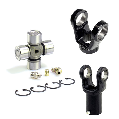 U-Joint Kit Front and Rear Prop Shaft Joint Universal and End Yoke